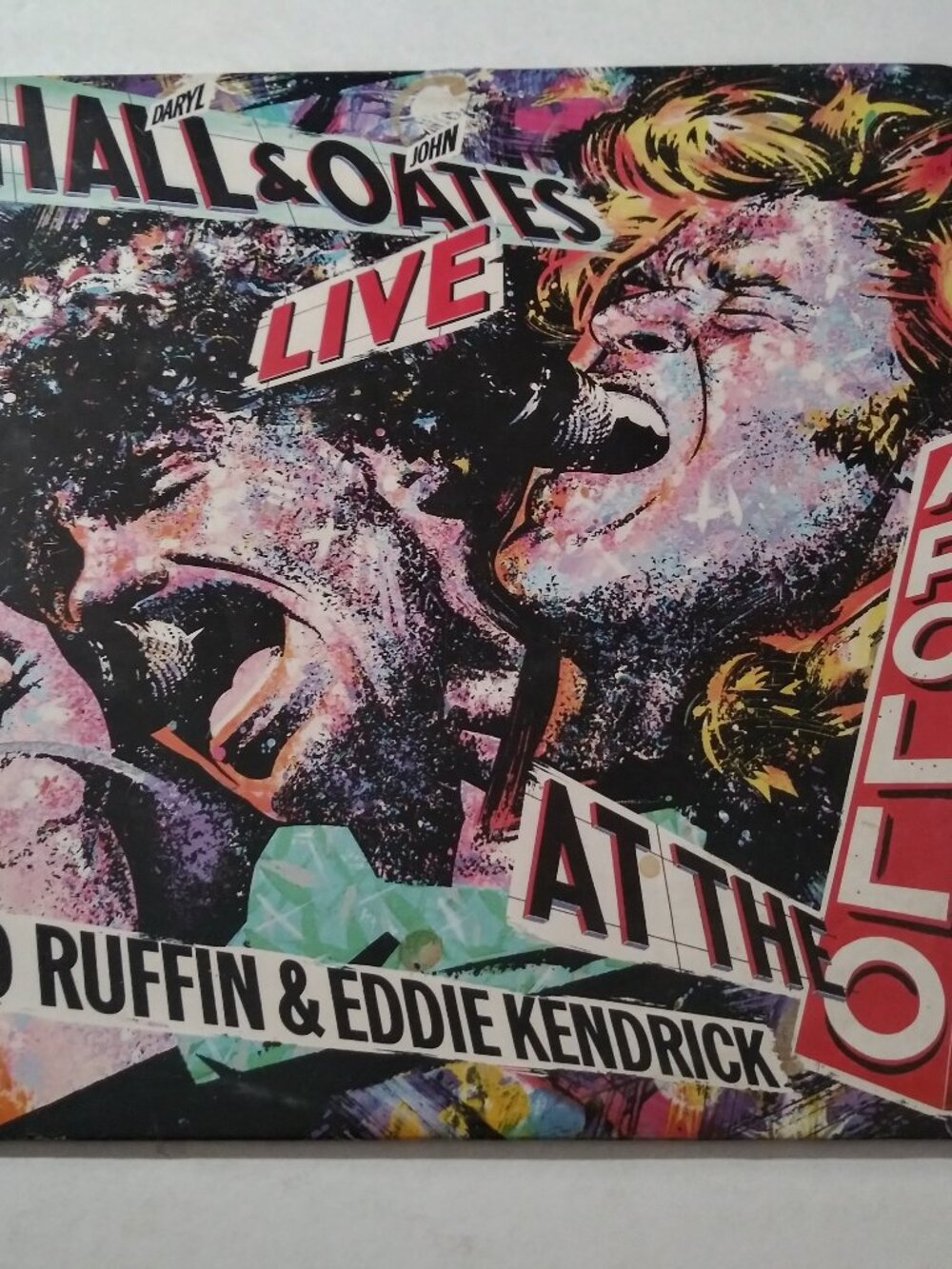 Daryl Hall & John Oates - Live At The Apollo VG++ Original RCA LP Record 1985